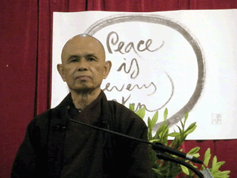 The venerable Vietnamese Zen master Thich Nhat Hanh The venerable Vietnamese Zen master Thich Nhat Hanh