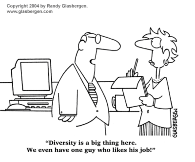 People who dislike their work have more chronic back pain. 