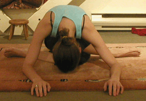This is a yin yoga posture This is a yin yoga posture