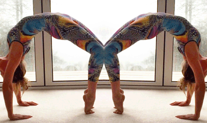 Handstand and Wheel Pose photos: courtesy of www.emmajaulinyoga.com Handstand and Wheel Pose photos: courtesy of www.emmajaulinyoga.com