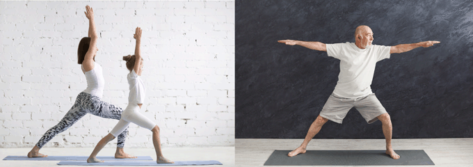 Yoga for the ages, and stages of life Yoga for the ages, and stages of life