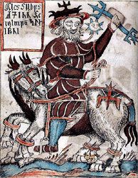Odin slaying Ymir. Courtesy of Wikipedia.
